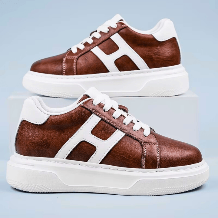 Weston & Finch - The Montelvo Sneaker - 14:691brown 6CM;200000124:200000337