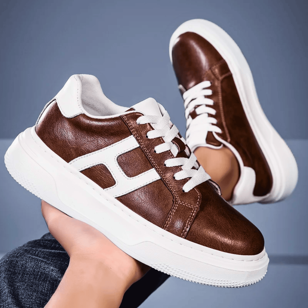 Weston & Finch - The Montelvo Sneaker - 14:691brown 6CM;200000124:200000337
