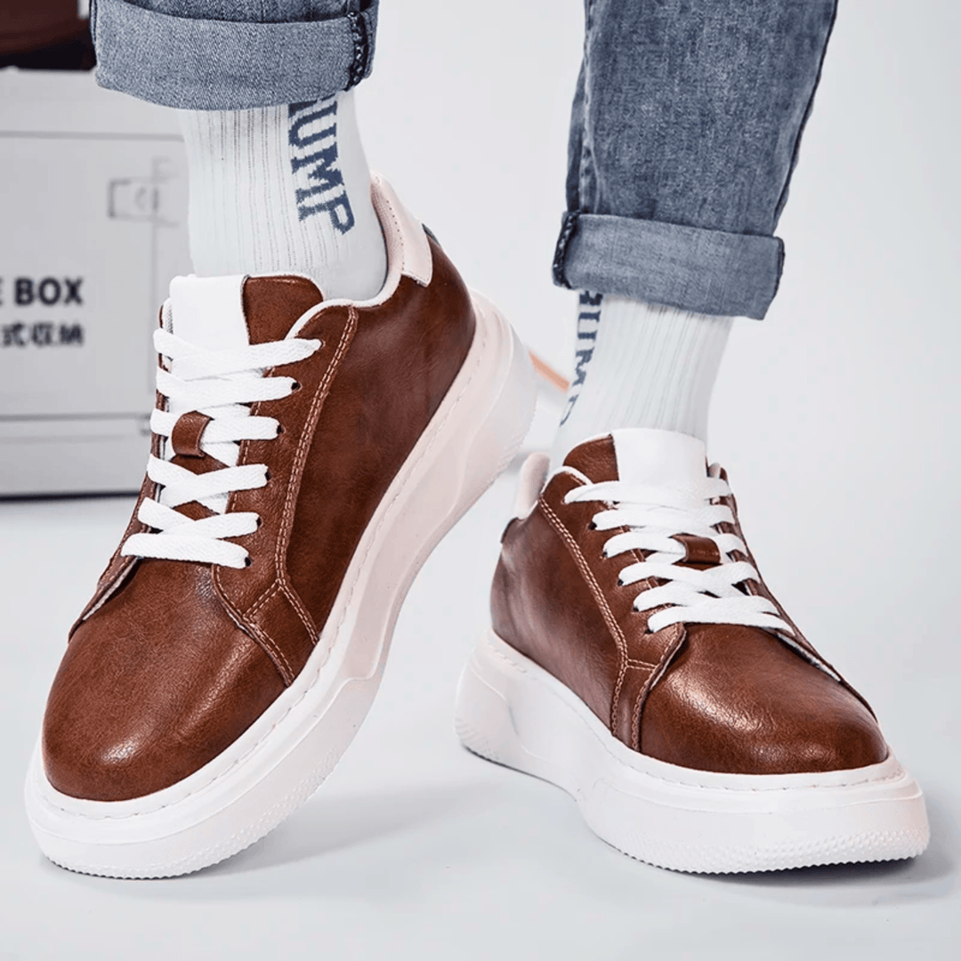 Weston & Finch - The Montelvo Sneaker - 14:691brown 6CM;200000124:200000337