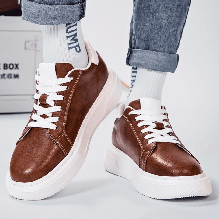 Weston & Finch - The Montelvo Sneaker - 14:691brown 6CM;200000124:200000337