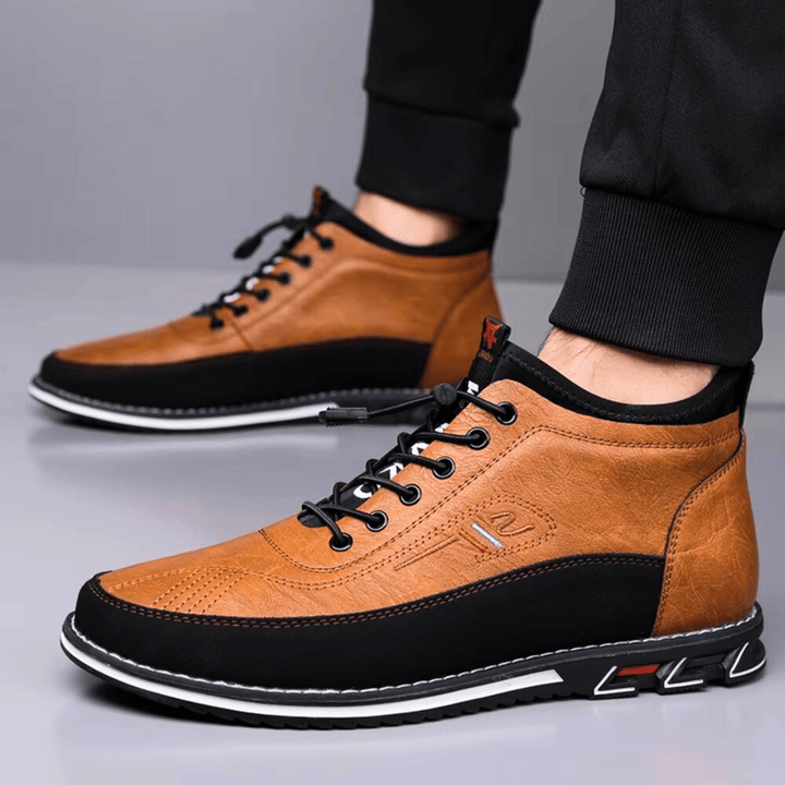 Weston & Finch - The Ravello Mid Sneaker - 14:365458orange;200000124:100013888