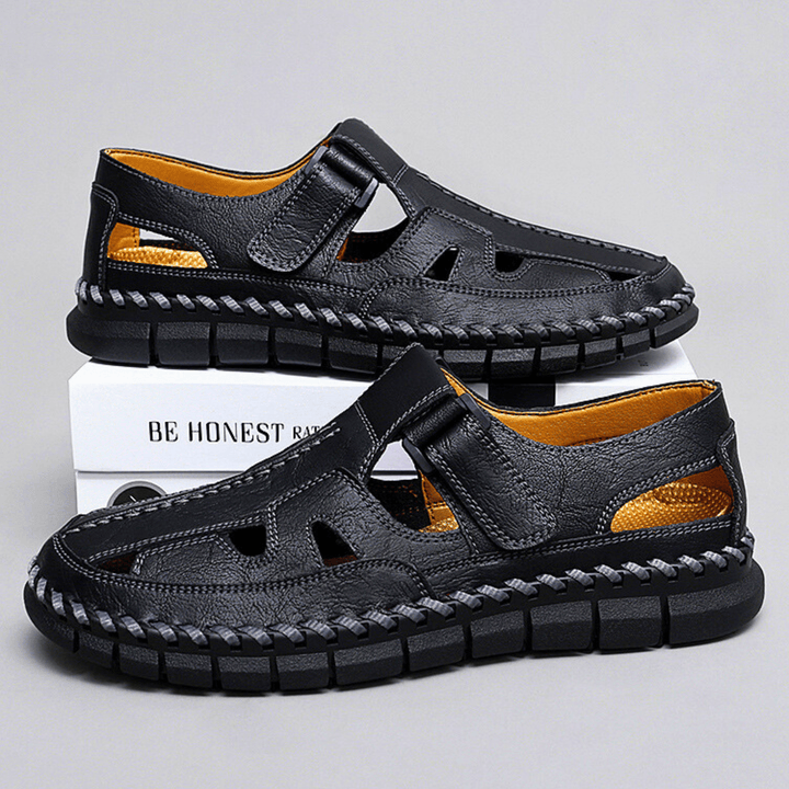 Weston & Finch - The Riviera Sandals - 14:193black;200000124:200000898
