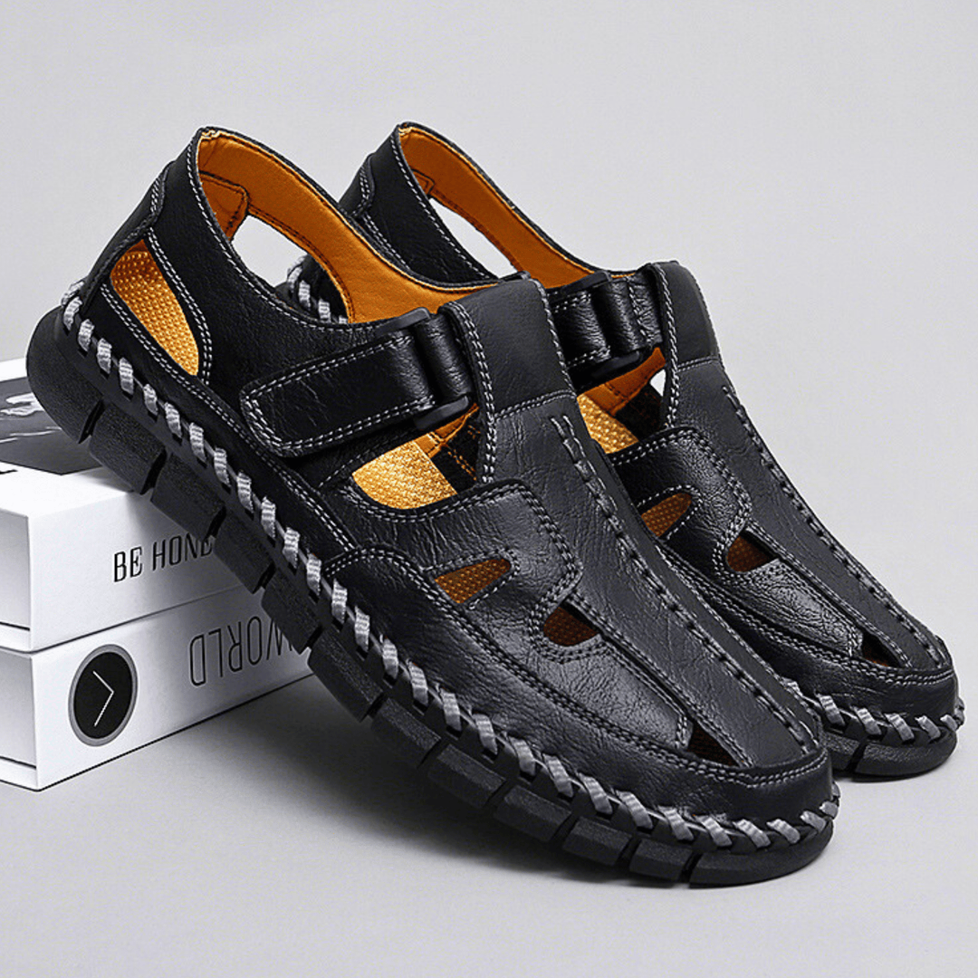 Weston & Finch - The Riviera Sandals - 14:193black;200000124:200000898