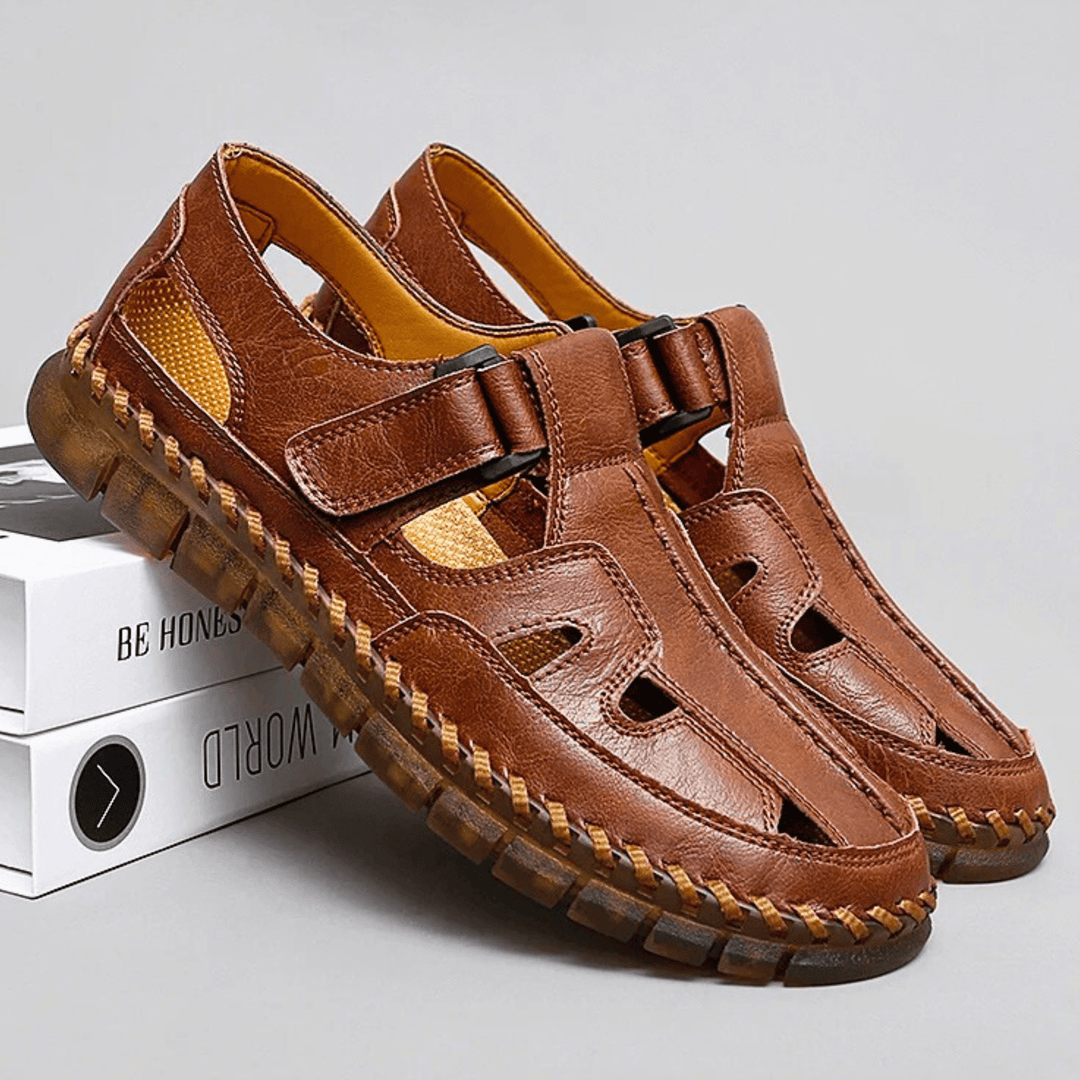 Weston & Finch - The Riviera Sandals - 14:365458Brown;200000124:200000898