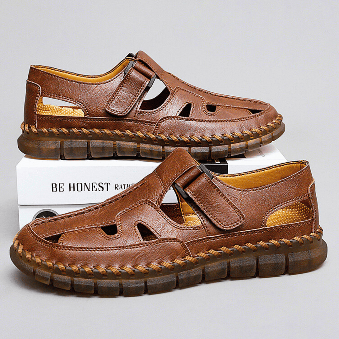 Weston & Finch - The Riviera Sandals - 14:365458Brown;200000124:200000898