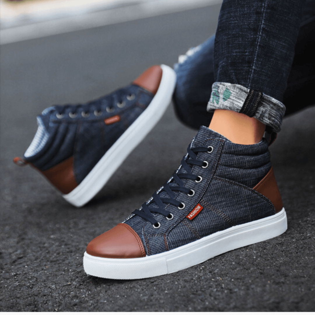 Weston & Finch - The Rivington Sneaker - 14:193Blue;200000124:200000364