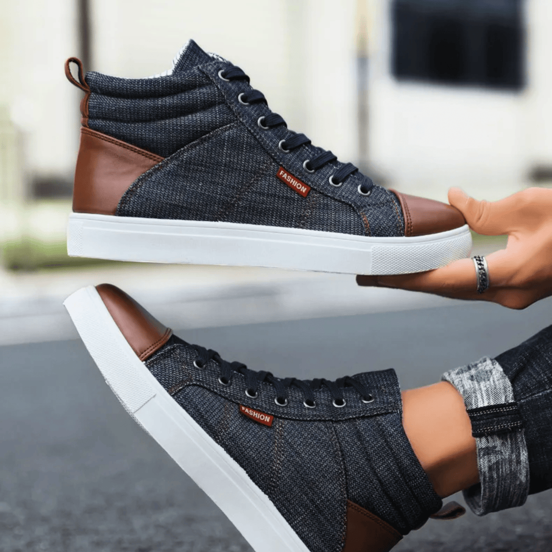 Weston & Finch - The Rivington Sneaker - 14:193Blue;200000124:200000364