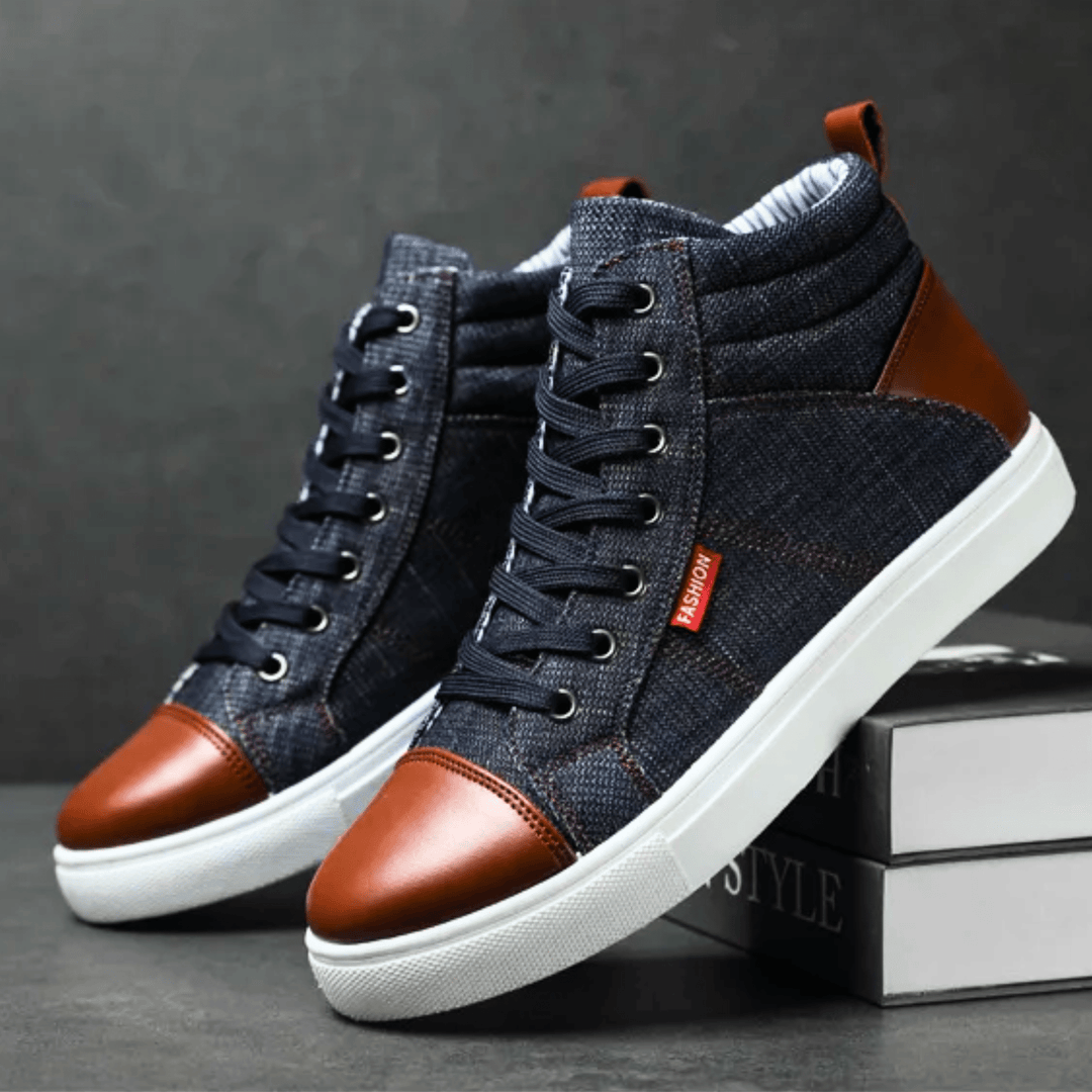 Weston & Finch - The Rivington Sneaker - 14:771Black;200000124:200000364