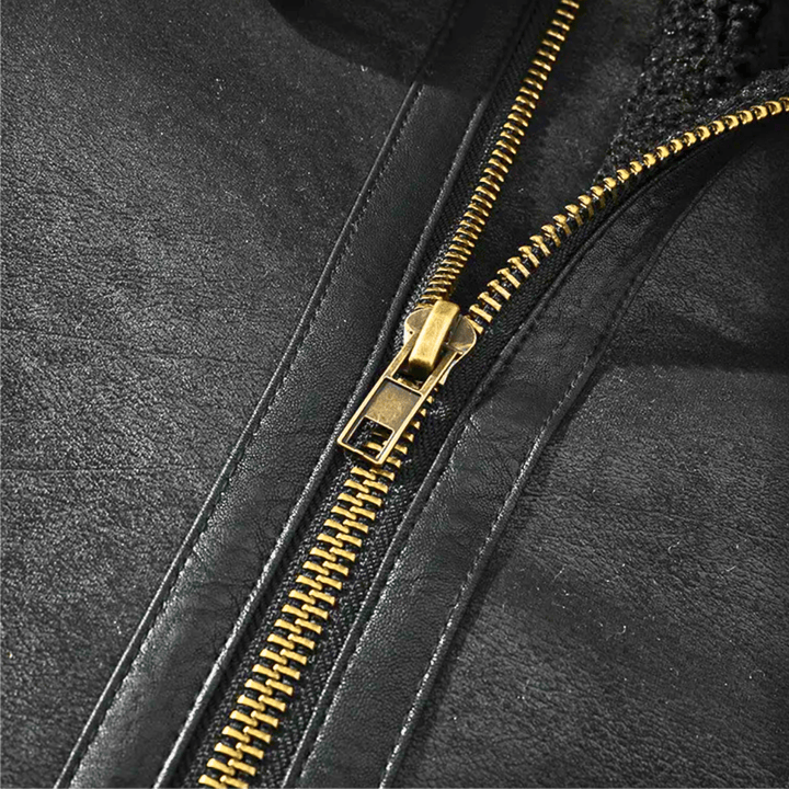 Weston & Finch - The Rothwell Shearling Jacket - 14:193Black;5:200000991