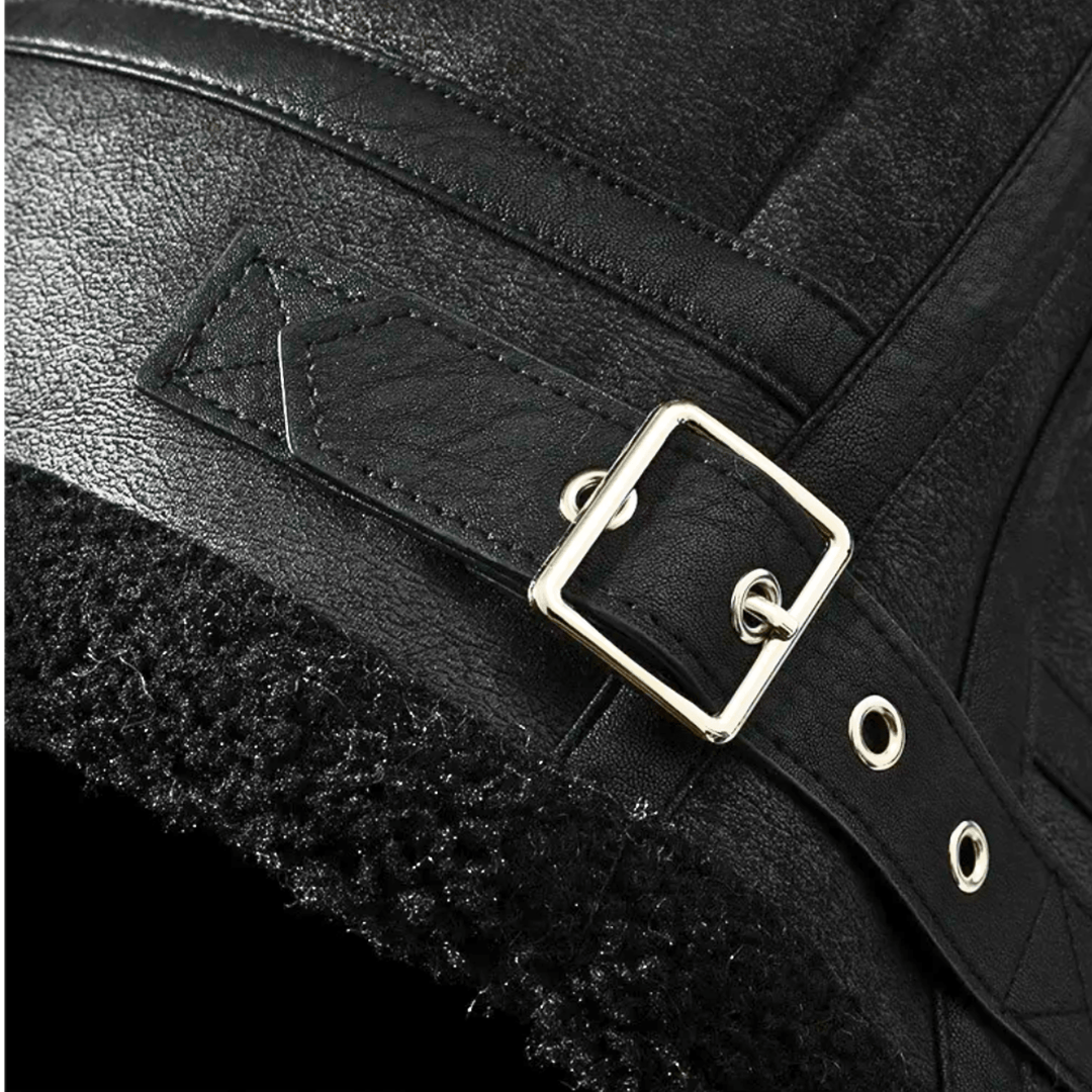 Weston & Finch - The Rothwell Shearling Jacket - 14:193Black;5:200000991