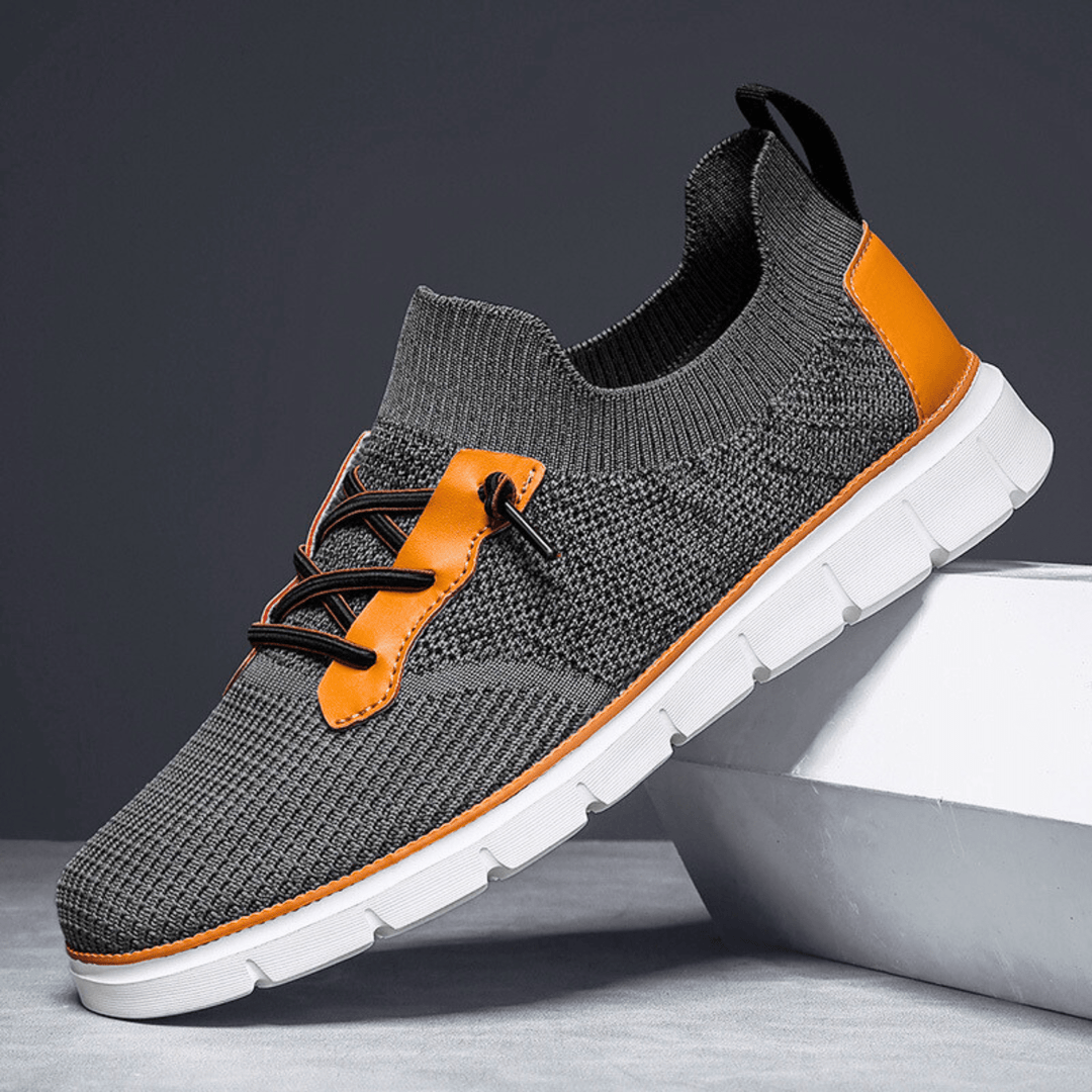 Weston & Finch - The Rowen Knit Sneaker - 14:771beige;200000124:200000337