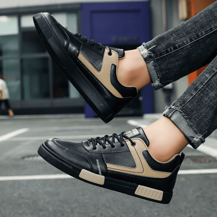 Weston & Finch - The Salerno Sneaker - 14:193black low top;200000124:200000364