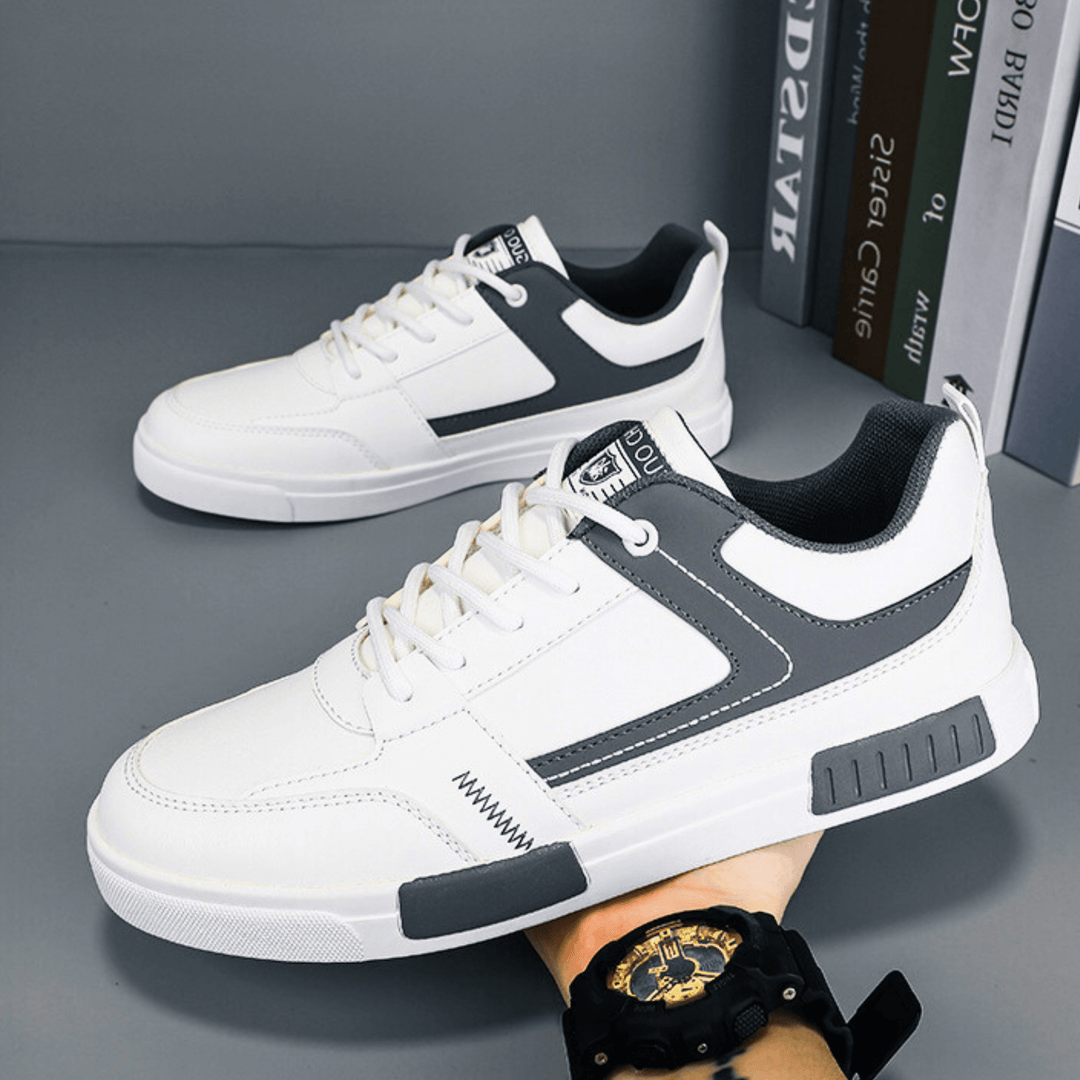 Weston & Finch - The Salerno Sneaker - 14:193black low top;200000124:200000364