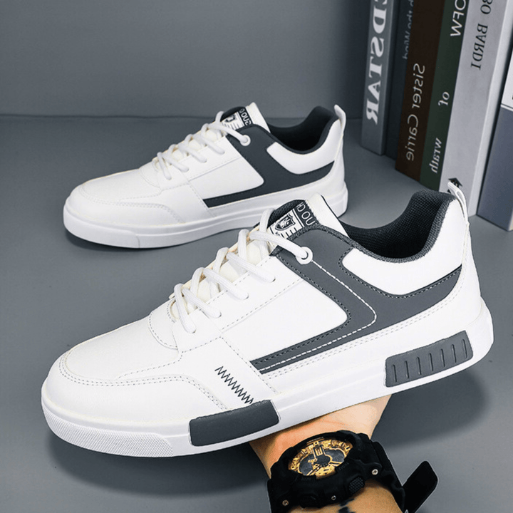 Weston & Finch - The Salerno Sneaker - 14:193black low top;200000124:200000364