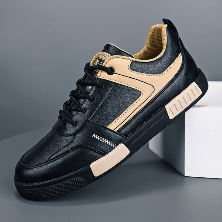 Weston & Finch - The Salerno Sneaker - 14:193black low top;200000124:200000364