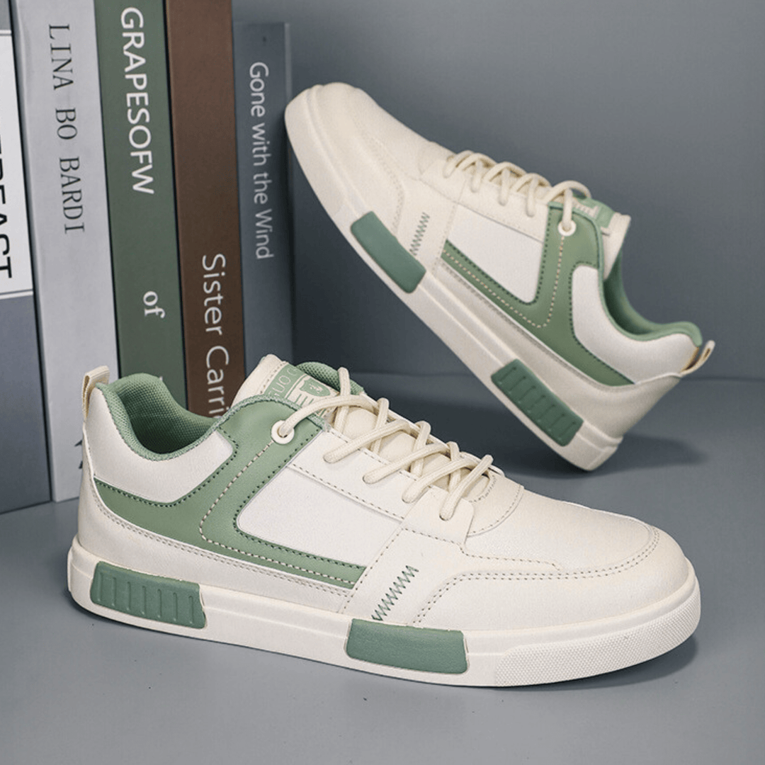 Weston & Finch - The Salerno Sneaker - 14:193black low top;200000124:200000364
