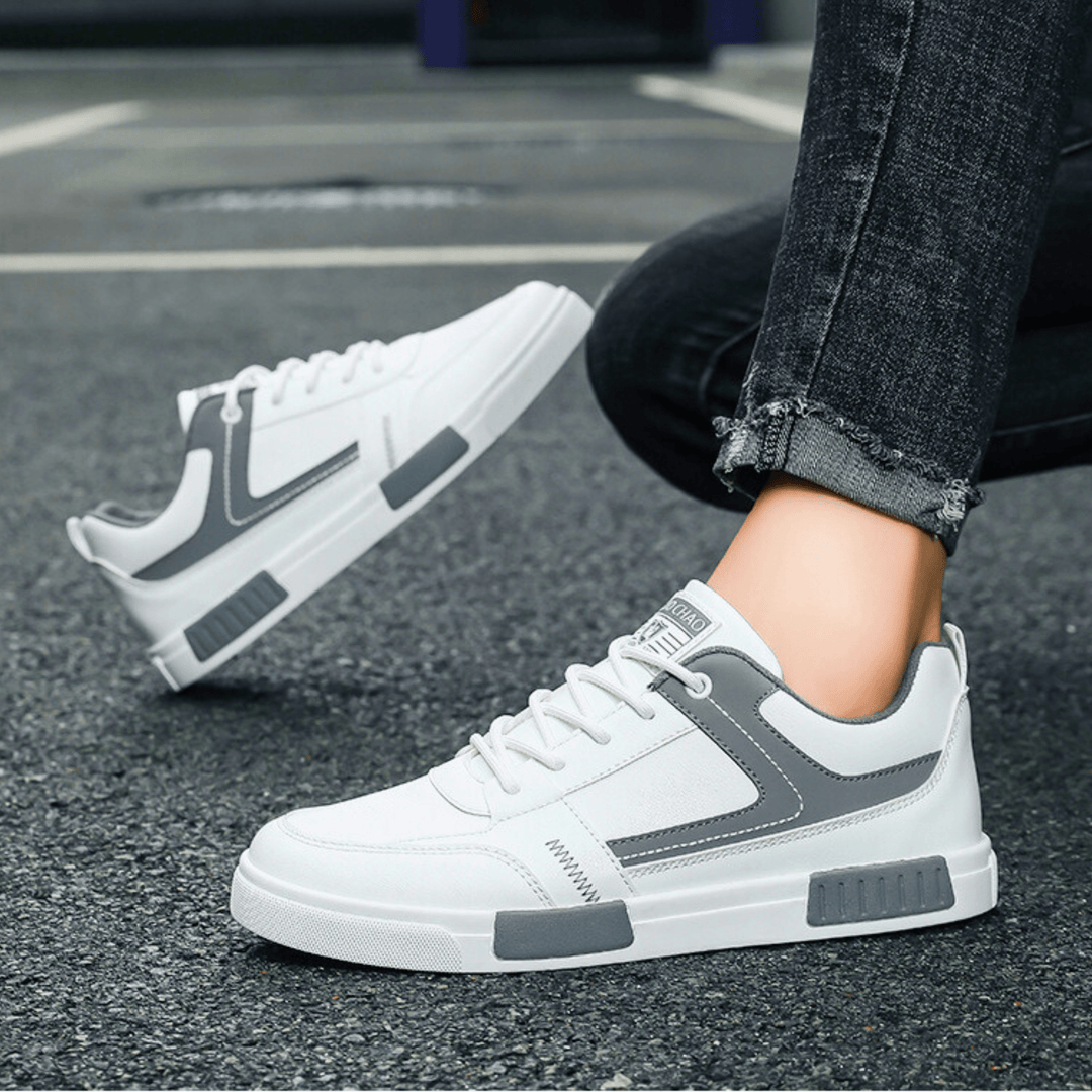 Weston & Finch - The Salerno Sneaker - 14:193black low top;200000124:200000364