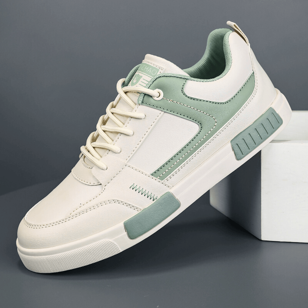 Weston & Finch - The Salerno Sneaker - 14:691white low top;200000124:200000364