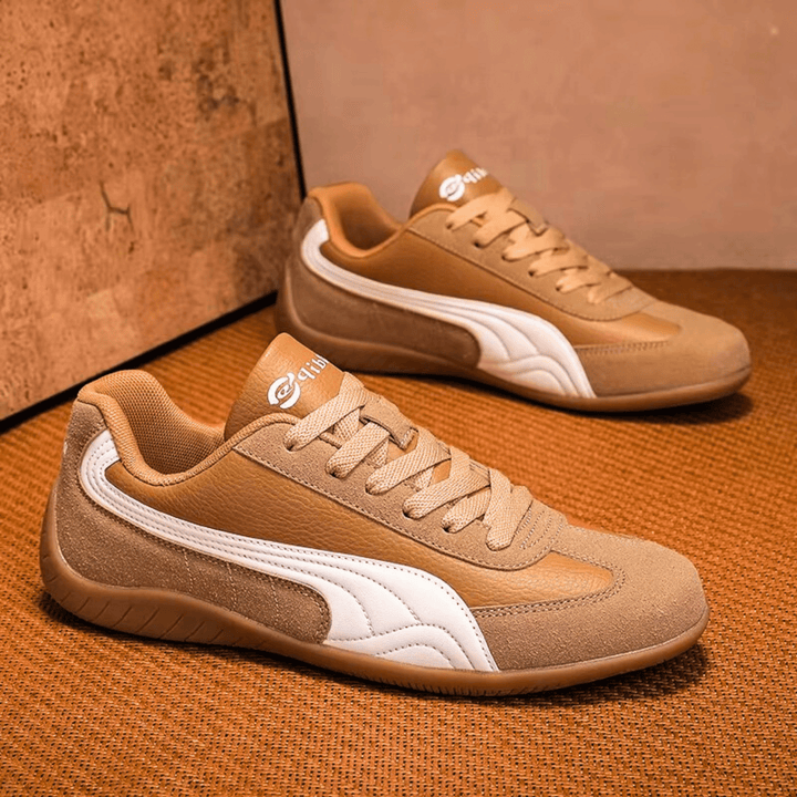 Weston & Finch - The Santoro Sneaker - 14:173Light Brown;200000124:200000364