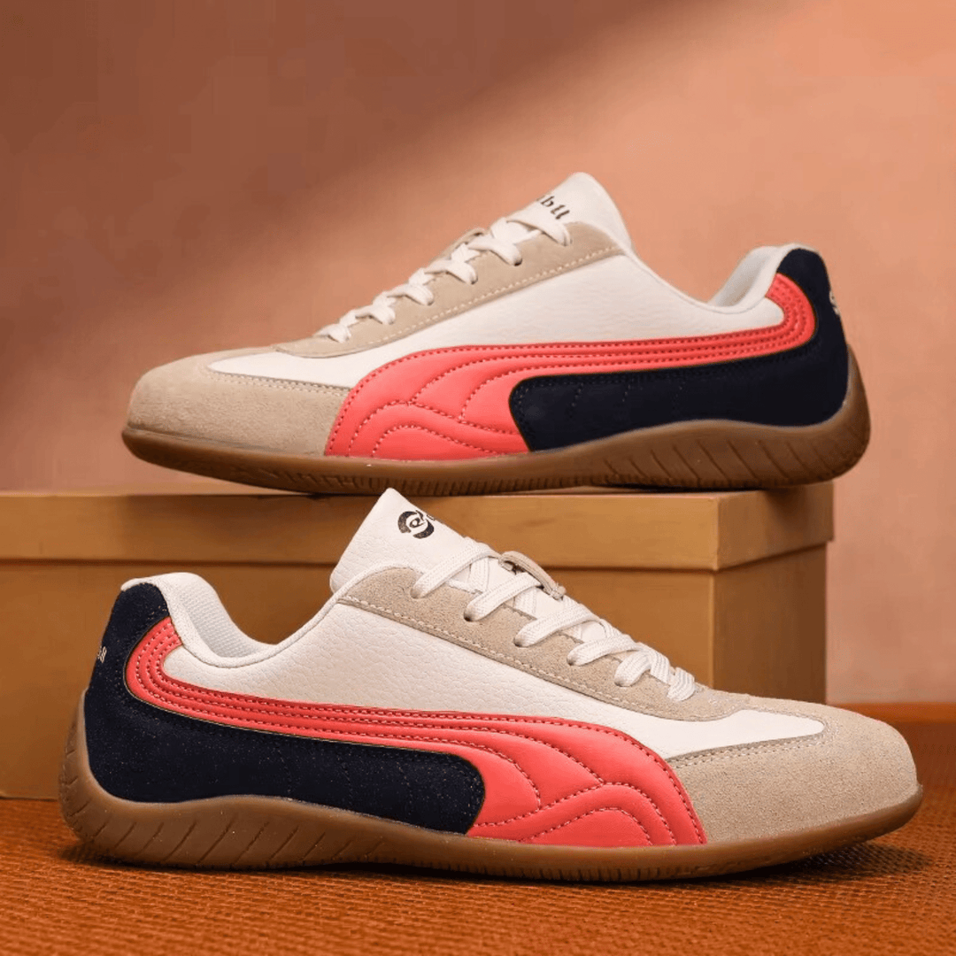 Weston & Finch - The Santoro Sneaker - 14:771beige red;200000124:200000364