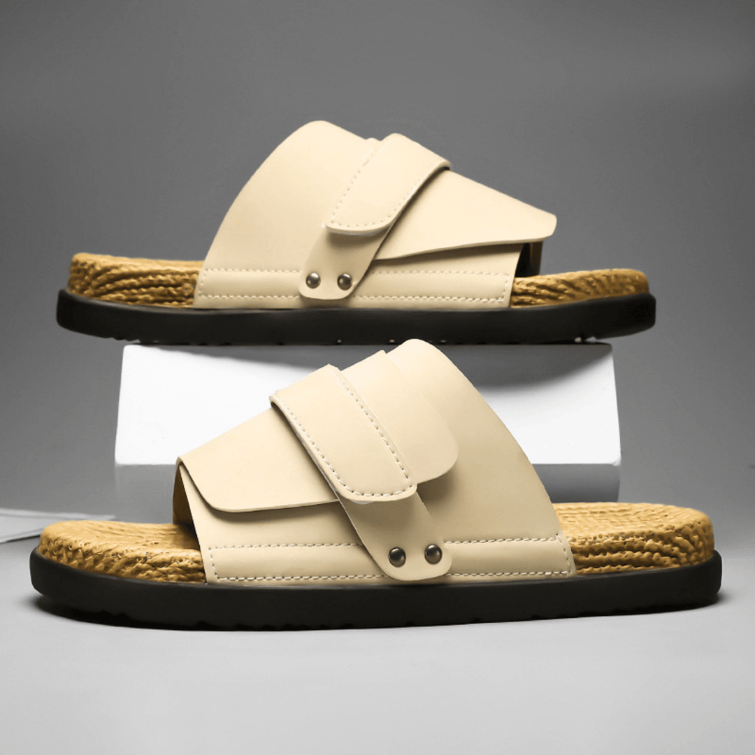 Weston & Finch - The Solviero Slide - 14:173Khaki;200000124:200000339