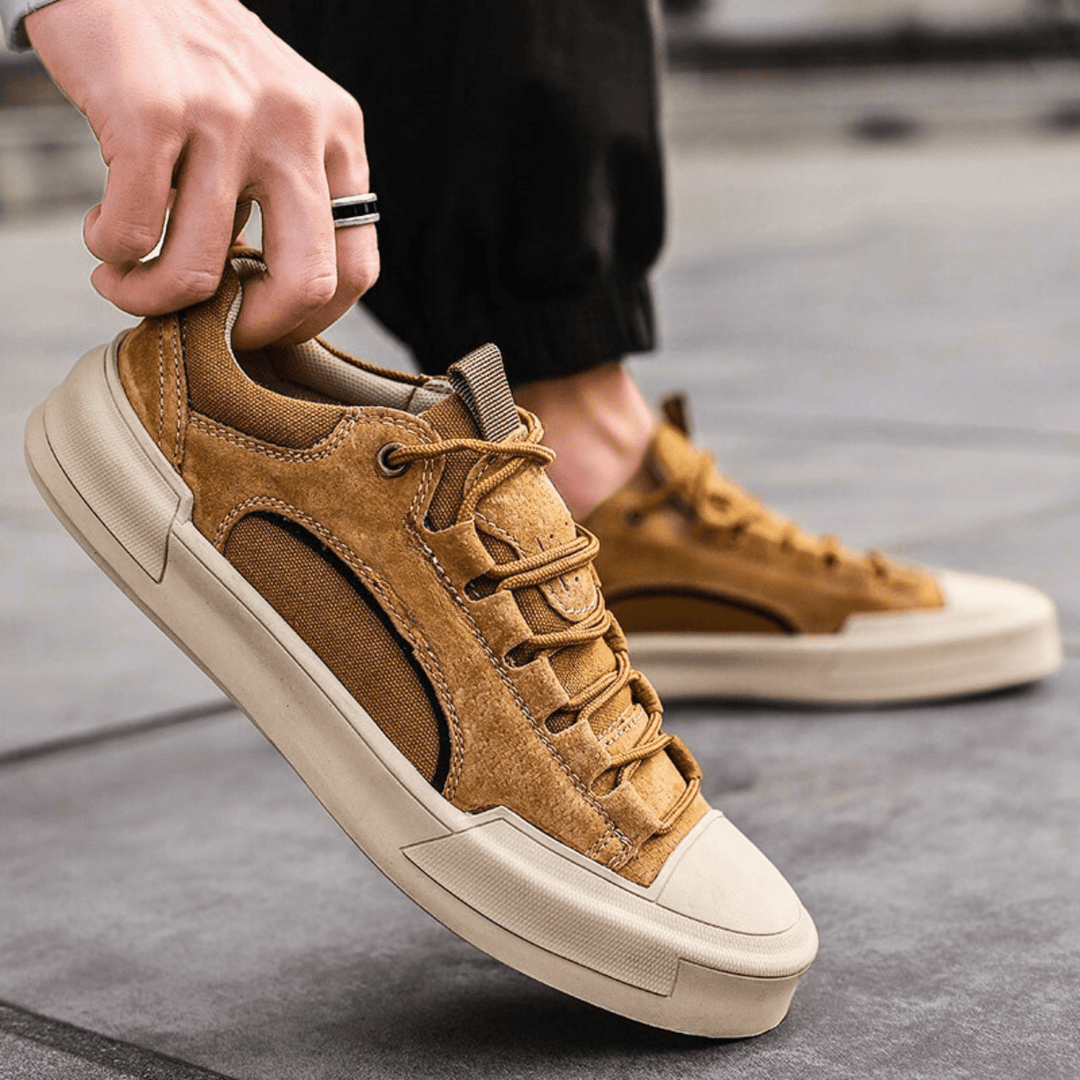 Weston & Finch - The Tavero Sneaker - 14:173Sand;200000124:200000339