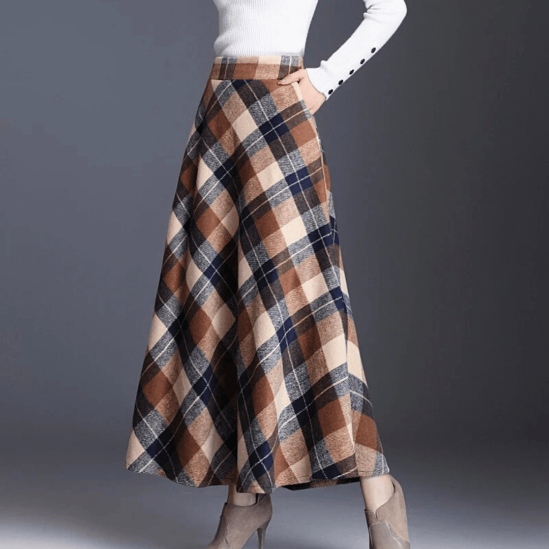 Weston & Finch - The Valeria Skirt - 14:365458Red Skirt;5:100014065