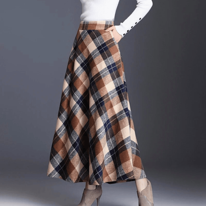 Weston & Finch - The Valeria Skirt - 14:365458Red Skirt;5:100014065
