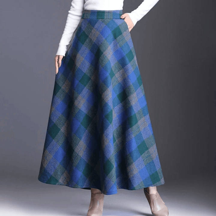 Weston & Finch - The Valeria Skirt - 14:771Blue Skirt;5:100014065