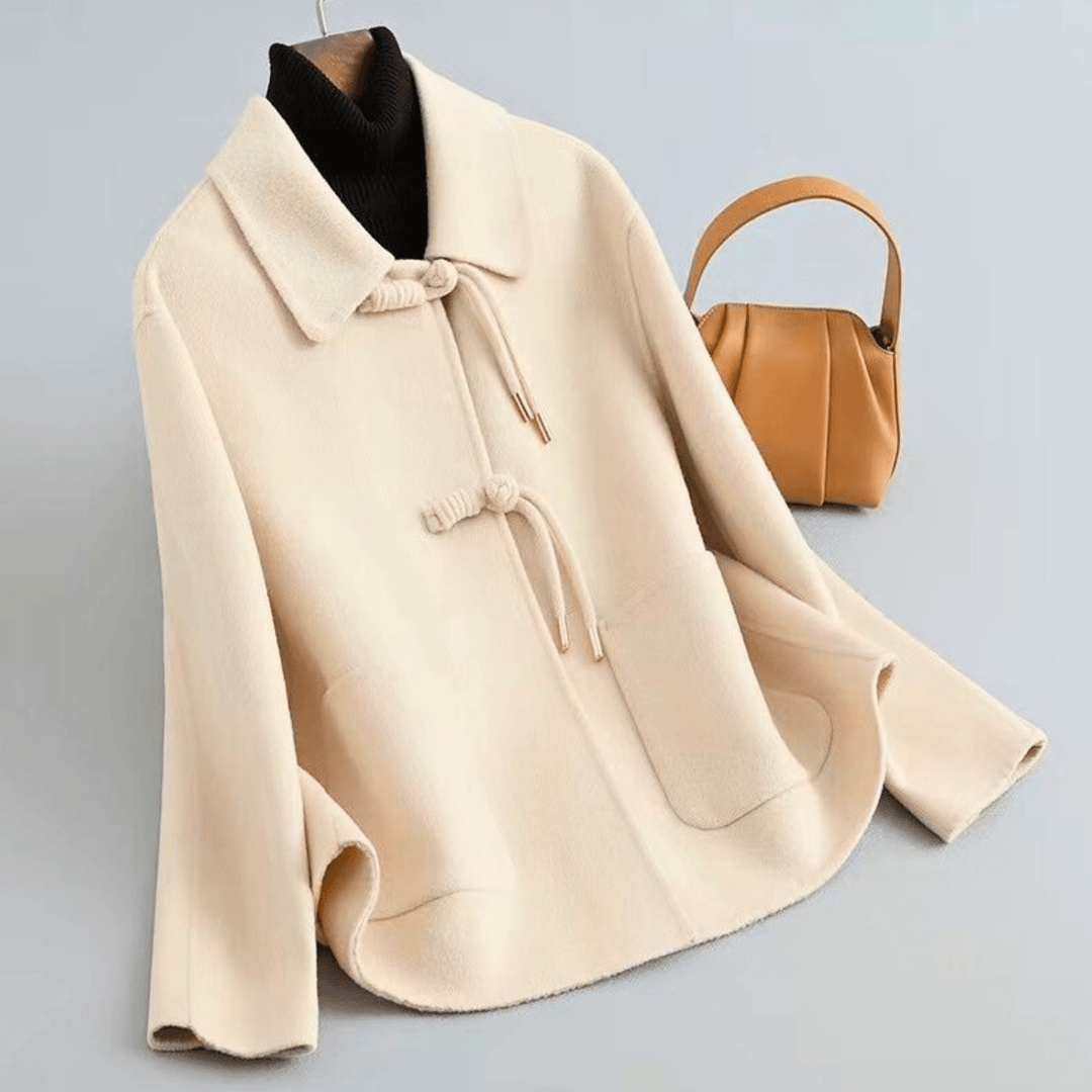Weston & Finch - The Valeria Toggle Jacket - 14:1254Qiuxiang Yellow;5:4182