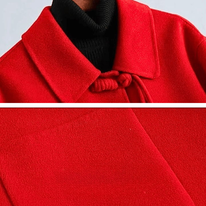 Weston & Finch - The Valeria Toggle Jacket - 14:771Red;5:100014065