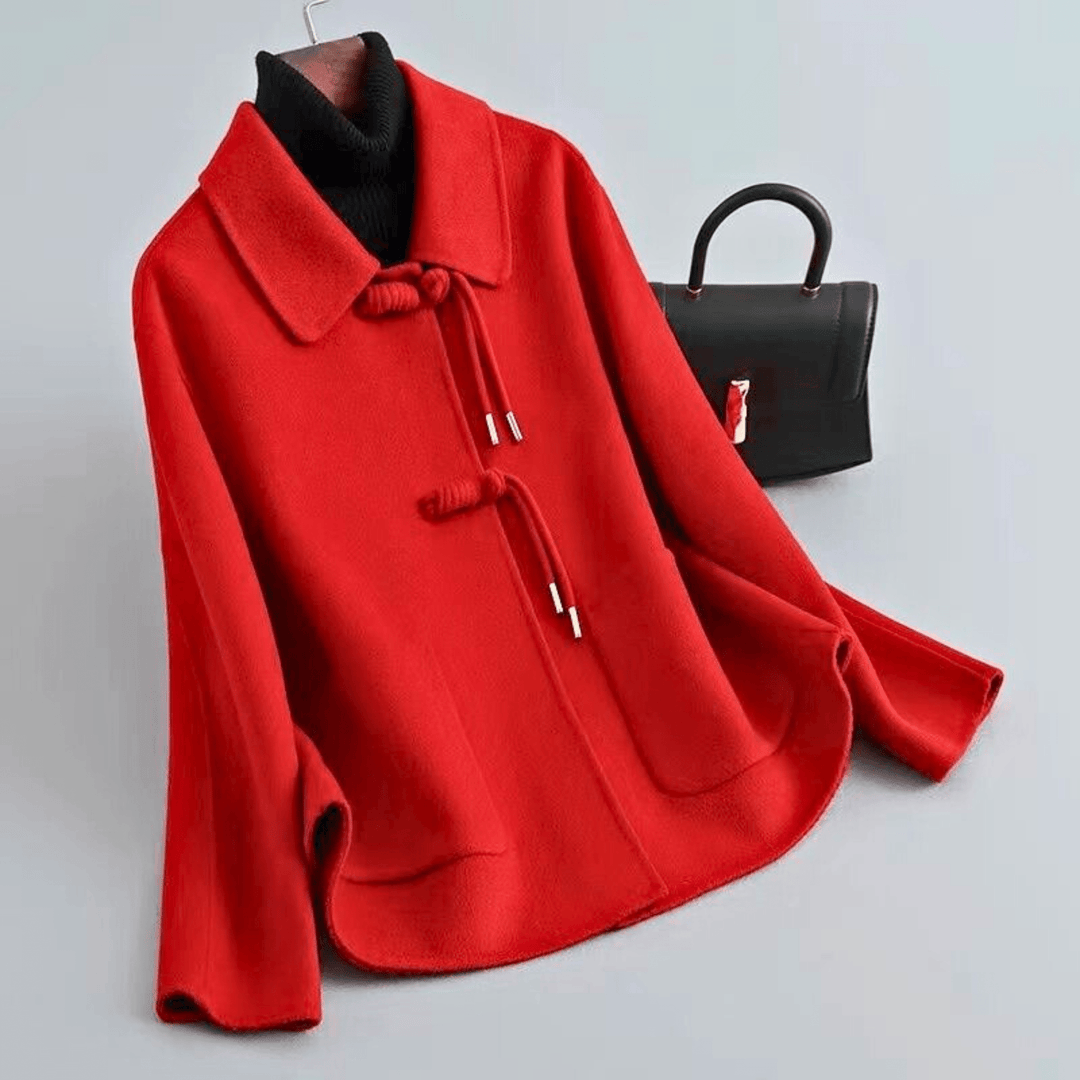 Weston & Finch - The Valeria Toggle Jacket - 14:771Red;5:100014065