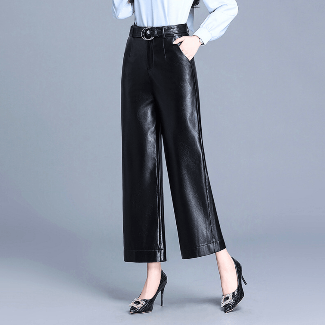 Weston & Finch - The Valette Leather Pant - 14:193;5:4183