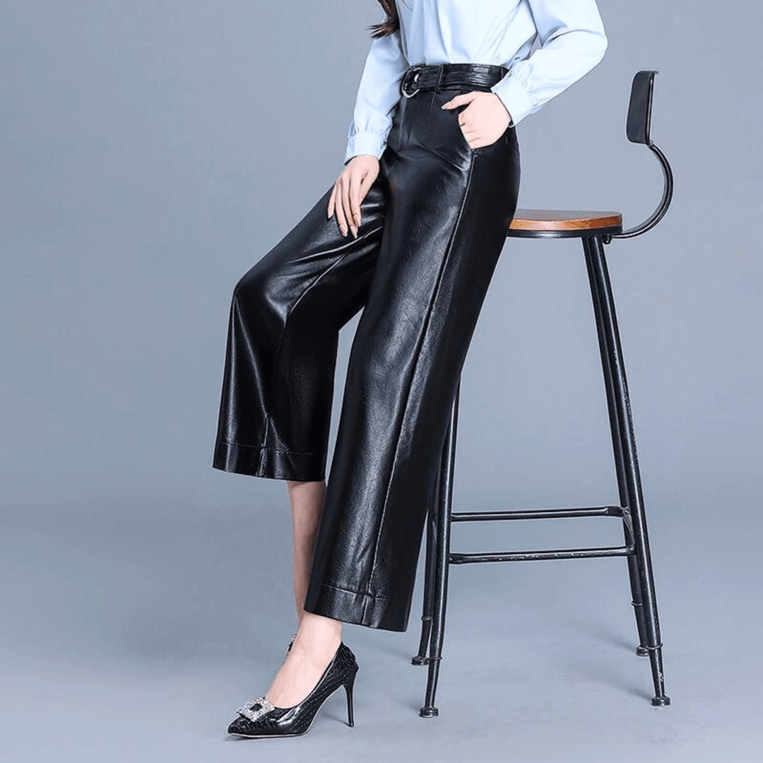 Weston & Finch - The Valette Leather Pant - 14:193;5:4183