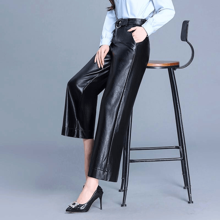 Weston & Finch - The Valette Leather Pant - 14:193;5:4183