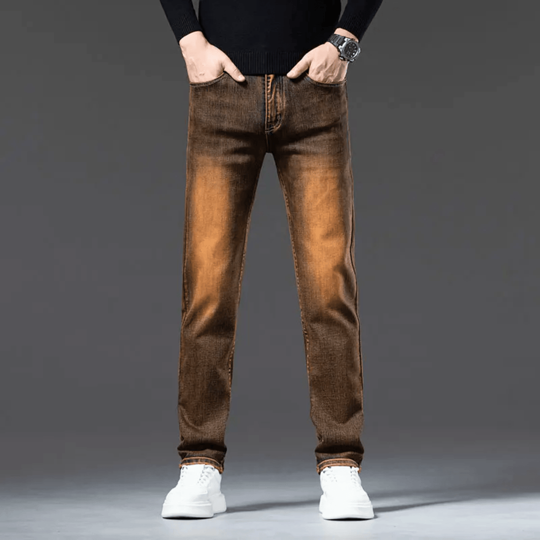 Weston & Finch - The Valmere Denim - 14:365458Brown Yellow;5:100010441