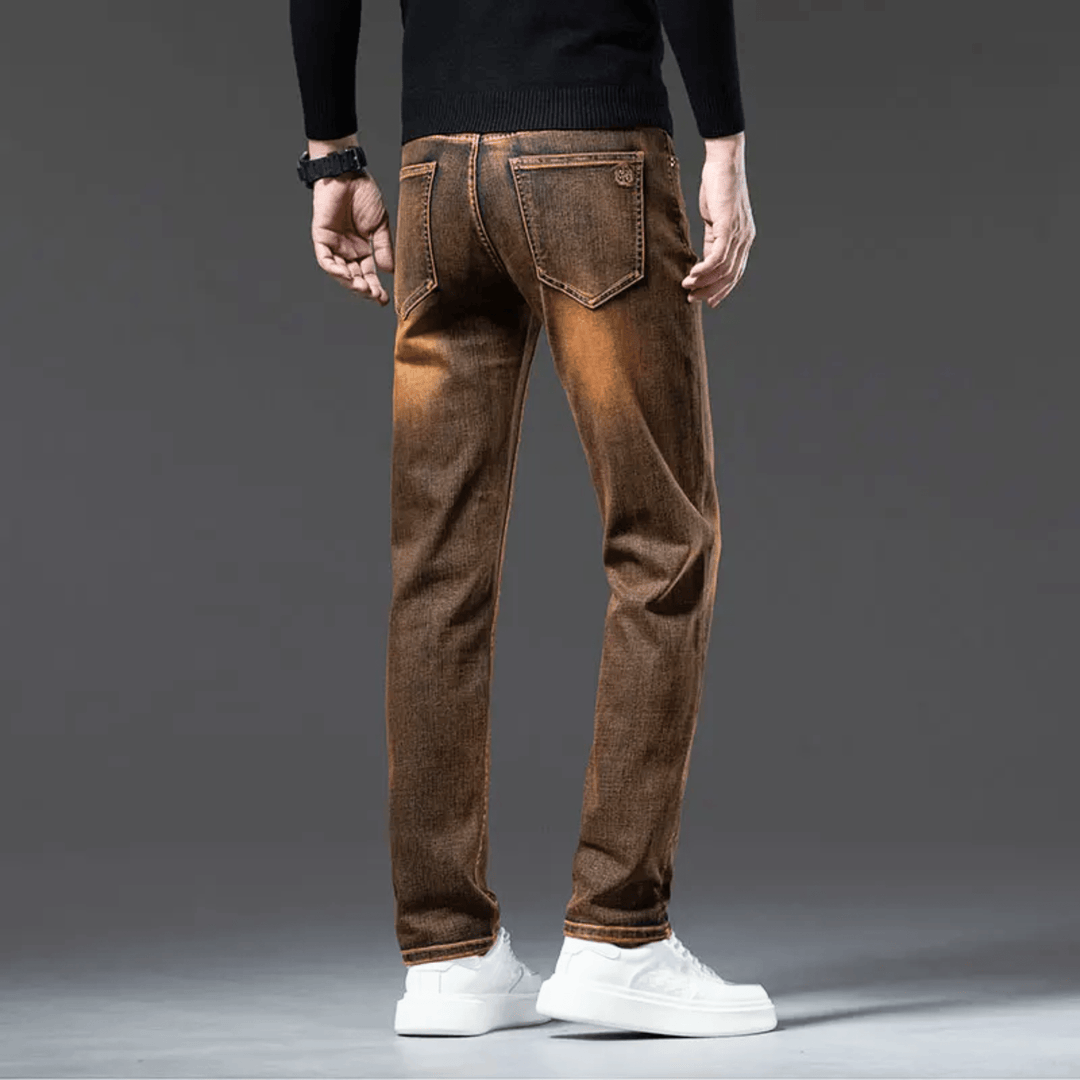 Weston & Finch - The Valmere Denim - 14:365458Brown Yellow;5:100010441