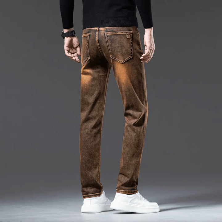 Weston & Finch - The Valmere Denim - 14:365458Brown Yellow;5:100010441