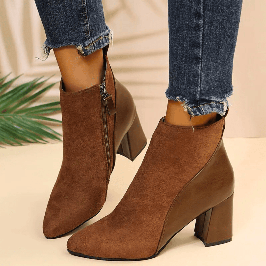 Weston & Finch - The Valmont Bootie - 14:193Light Brown;200000124:200000334