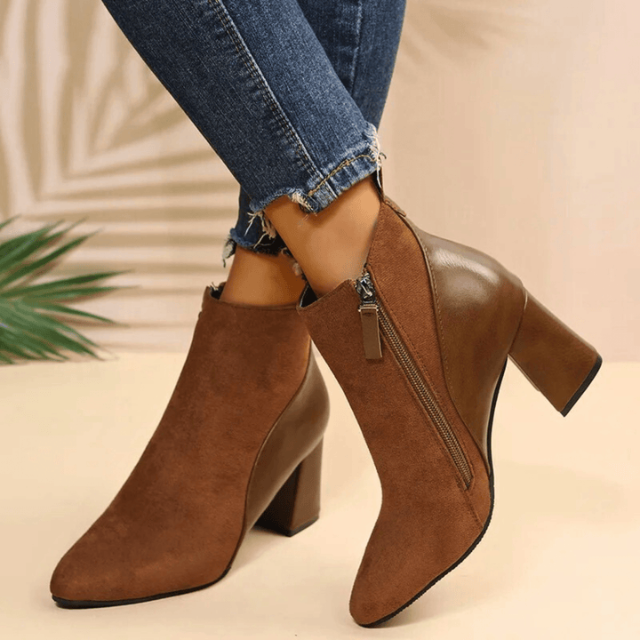 Weston & Finch - The Valmont Bootie - 14:193Light Brown;200000124:200000334
