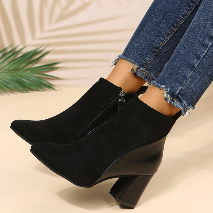 Weston & Finch - The Valmont Bootie - 14:771Black;200000124:200000334