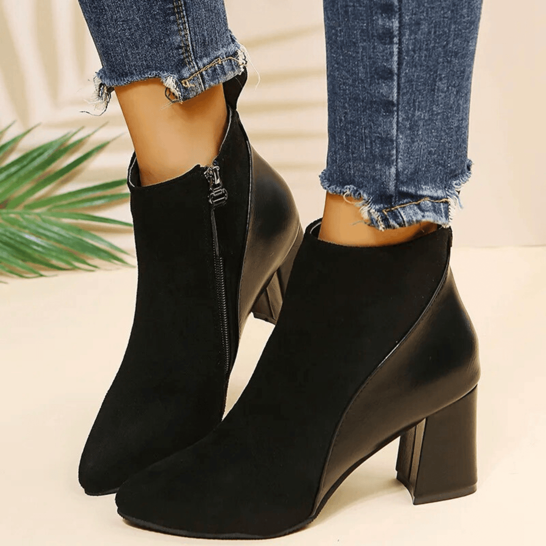 Weston & Finch - The Valmont Bootie - 14:771Black;200000124:200000334
