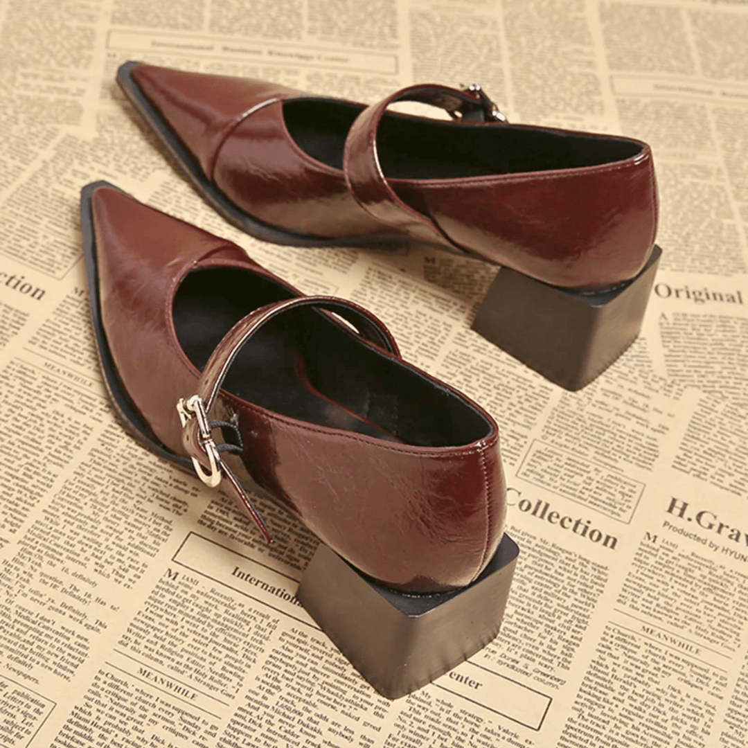 Weston & Finch - The Vantier Heel - 14:365458Red;200000124:200000337
