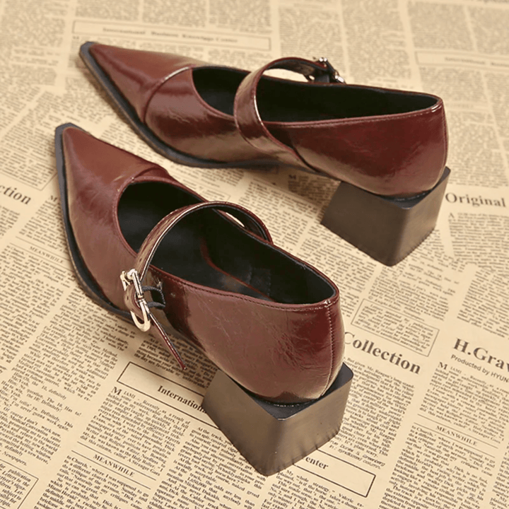 Weston & Finch - The Vantier Heel - 14:365458Red;200000124:200000337