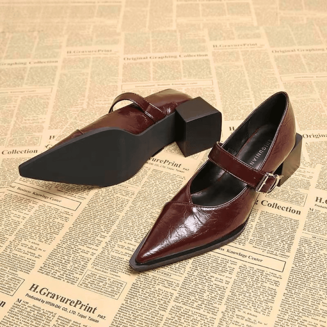 Weston & Finch - The Vantier Heel - 14:365458Red;200000124:200000337