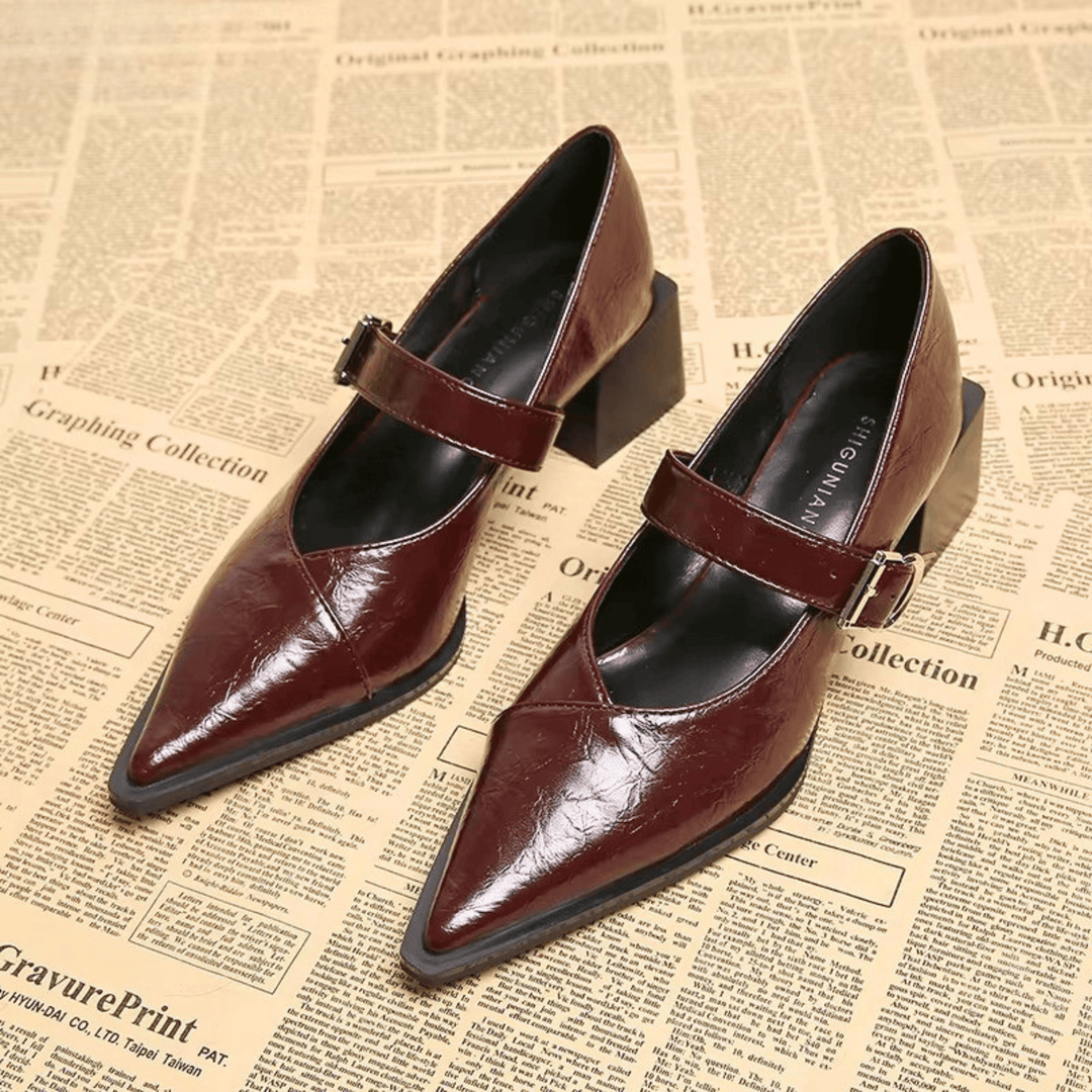 Weston & Finch - The Vantier Heel - 14:365458Red;200000124:200000337