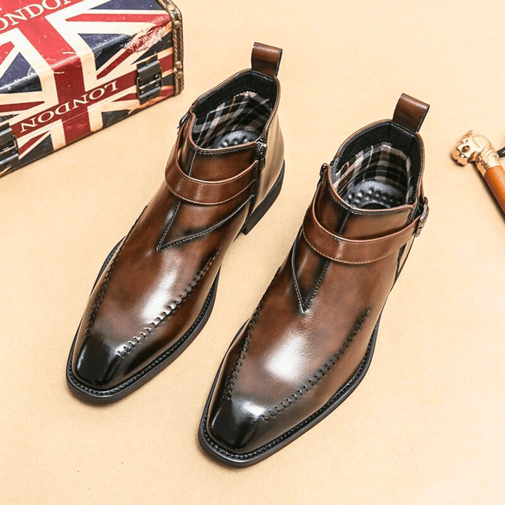 Weston & Finch - The Varese Ankle Boot - 14:173brown-fur;200000124:100010487