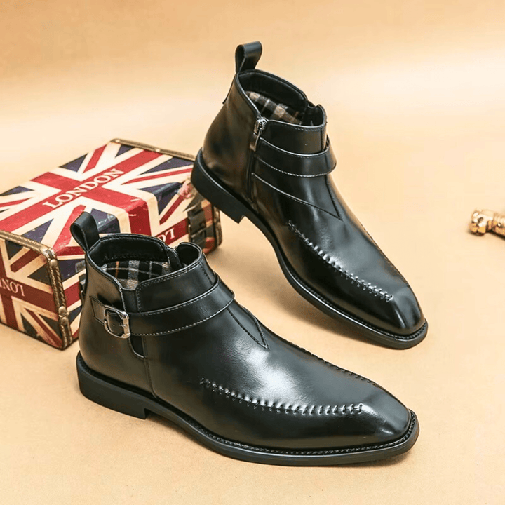 Weston & Finch - The Varese Ankle Boot - 14:175black-fur;200000124:100010487