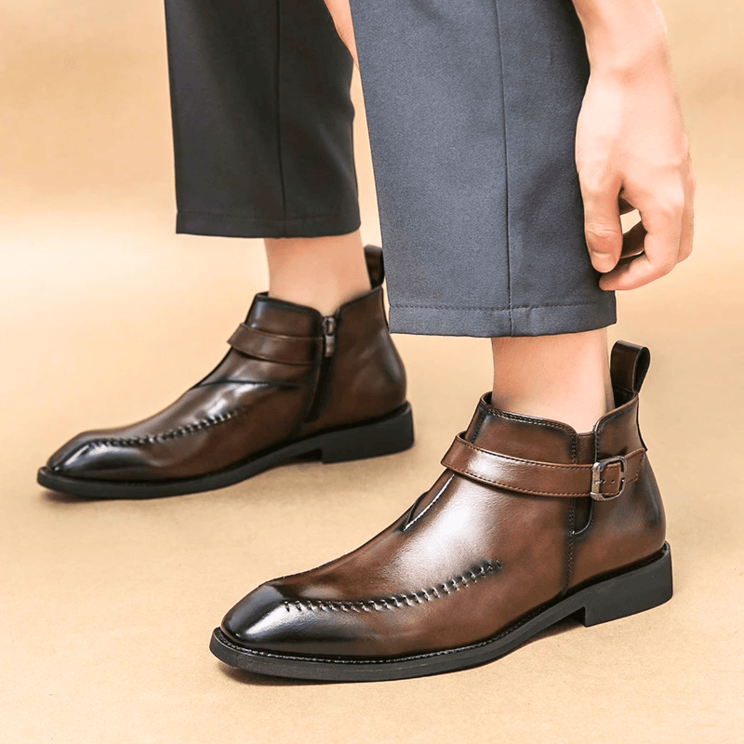 Weston & Finch - The Varese Ankle Boot - 14:175black-fur;200000124:100010487