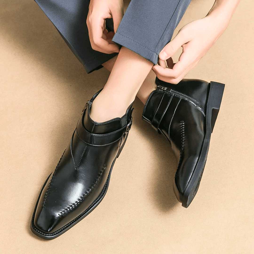 Weston & Finch - The Varese Ankle Boot - 14:175black-fur;200000124:100010487